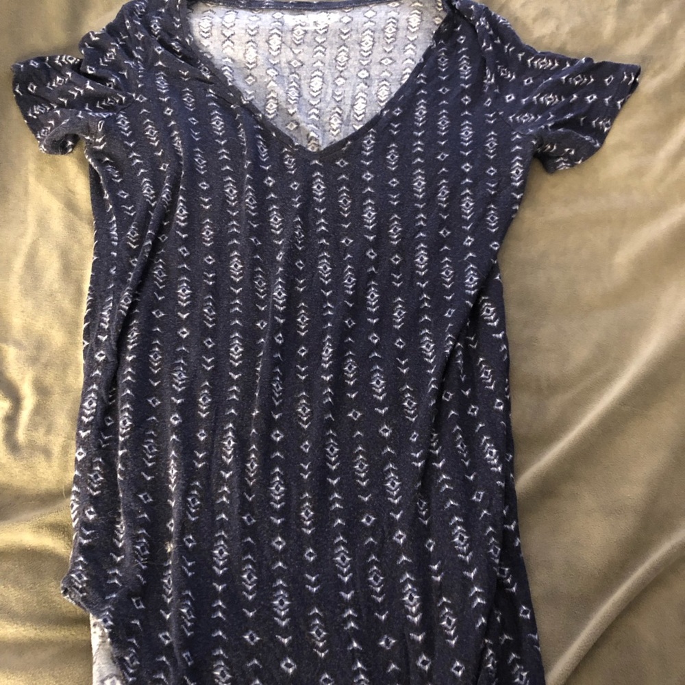 Blue tee shirt